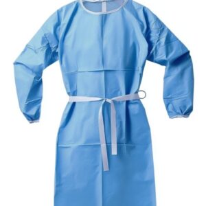 BATA DESECHABLE MANGA LARGA PUÑO ELASTICO