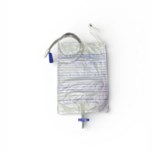 BOLSA DRENAJE URINARIO ADULTO X 2000 CC (RECTANGULAR)