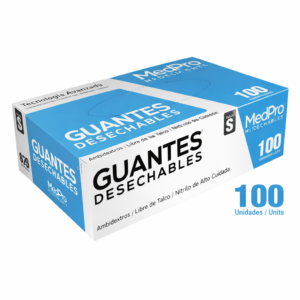 GUANTES NITRILO AZUL Y NEGRO MEDPRO CL-6