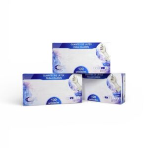 GUANTE DE LATEX PARA EXAMEN